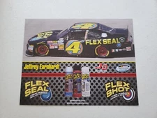 2014 JEFFREY EARNHARDT FLEX SHOT #4 NASCAR DRIVER HERO Card 11×8½