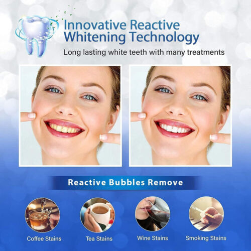 5D Ultra Teeth Whitening Strips Bleaching White Strips Dental Tooth Whitener - Picture 20 of 25