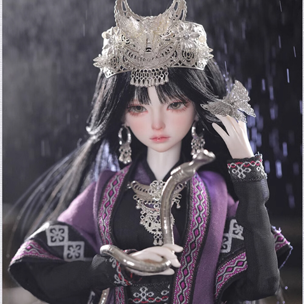 1/4 BJD SD Ball Joint Dolls Resin 44cm Girl Birthday Gift Bare Doll ...