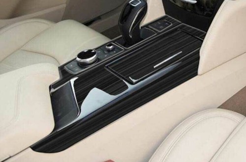 For Cadillac CT6 2019-2020 Black Titanium Center Console Gear Shift Panel Cover - Picture 2 of 6