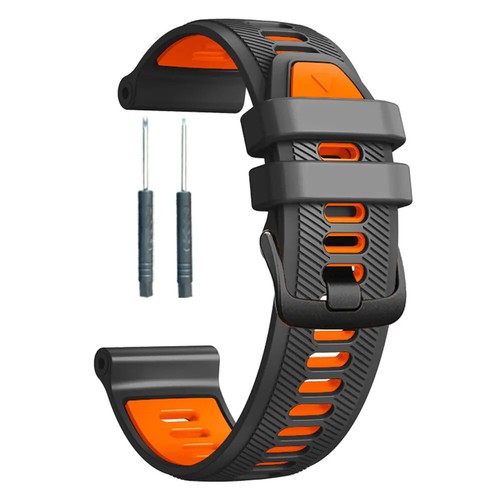 22mm Silicone Wacth Band For Garmin Forerunner 965 955 945 935 745 Wrist Strap - Picture 8 of 35