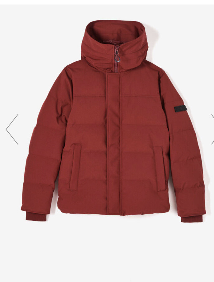 Kenzo Men's Red Down Quilted Puffer Jacket NWT Size S 