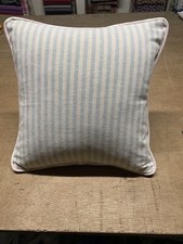 Susie Watson Stripe & Romo Linara Fabric Cushion. Hand Sewn Curtains/Romans