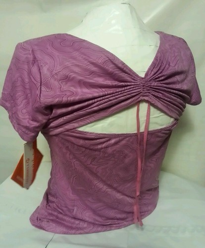 MERRELL SIENA CINCH WOMENS T SHIRT - PURPLE – EXTRA EXTRA SMALL – BNWT - Picture 2 of 9