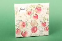 "Servietten \"Fresh Apples\" Ambiente Papier 33X33 20 St. Herbst Autumn ÄPfel"