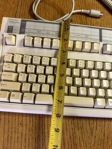 Keytronic E03601QL-C Wired Keyboard Key Tronic AT Clicky Mechanical Vintage - Picture 5 of 24