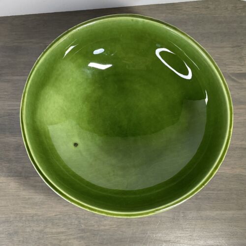 Vintage Royal Haeger707-S Footed Compote Lidded Candy Dish Atomic Green MCM - Picture 3 of 11