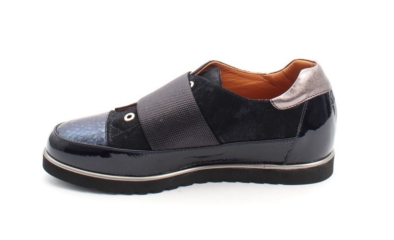 MOT-CLe 7067 / Navy Patent Pelle / 7067 Suede / Pelle Wedge Loafers 40 / US 10 b994a0 MOT-CLe 7067 / Navy Patent Pelle / 7067 Suede / Pelle Wedge Loafers 40 / US 10 b994a0