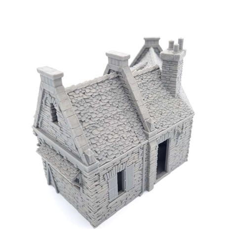 Medieval Residence Wargaming 16-20 Century Terrain Scenery Residence TTRPG QP3D - Picture 4 of 6