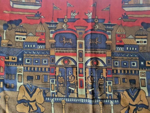 Outstanding Salvatore Ferragamo silk scarf. (our ref: A5) - Picture 6 of 12