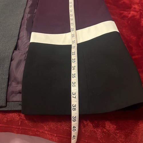 Calvin Klein Longline Color Block Topper Open Jacket NWT Size 2 - Picture 12 of 12