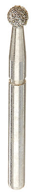 CROSSTECH MultiUse Dental Diamond A4, ROUND 801/018M, Medium, 5 Burs 