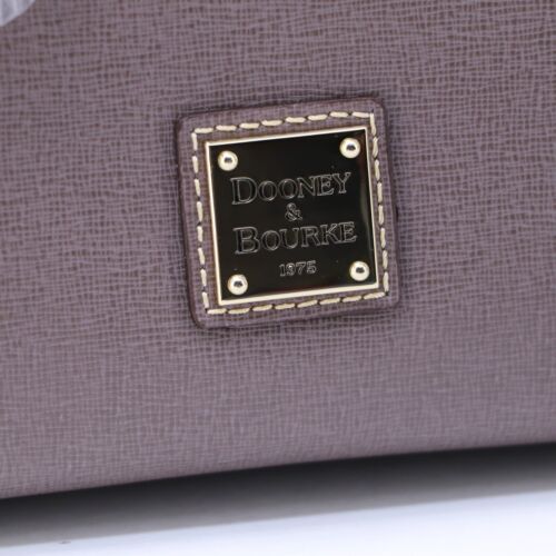 NEW Dooney & Bourke M/L Janine Satchel Tote Shopper Handbag Taupe - Picture 4 of 17