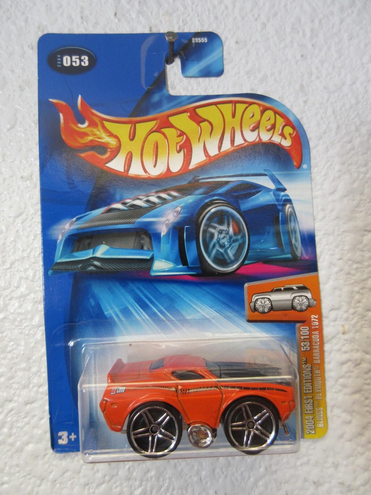 2004 First Editions Hot Wheels BLINGS PLYMOUTH BARRACUDA 1972 (M)