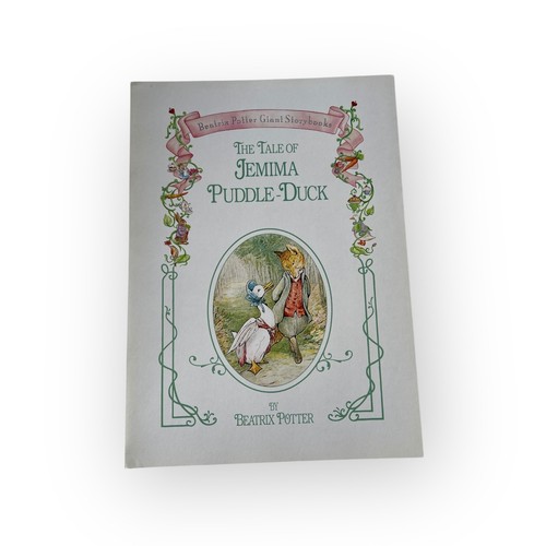 Beatrix Potter Giant Storybooks Set of 6 Peter Rabbit 15x19 w/Slipcover 1993 - Picture 10 of 10