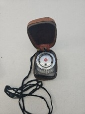 General Electric GE Exposure Meter Type PR-1 with Leather Case