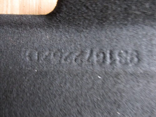 Original Peugeot 2008 MK1 2013-2018 Hutablage Laderaumabdeckung Schwarz - Bild 5 von 5