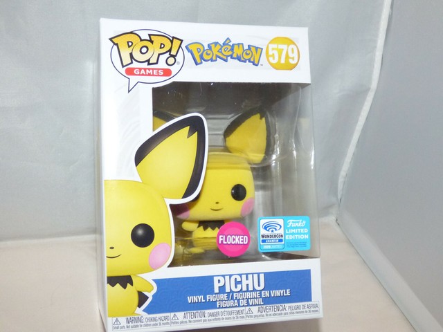 P2 Funko Pop Pokemon Flocked Eevee 577 Pichu 579 Figure Set for sale online | eBay