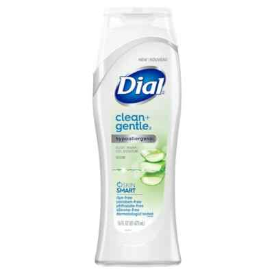#ad Dial Clean Gentle Hypoallergenic Body Wash Aloe 16.0fl oz $12.00