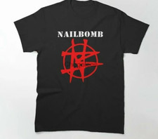 Nailbomb band logo black T-shirt short sleeve All sizes