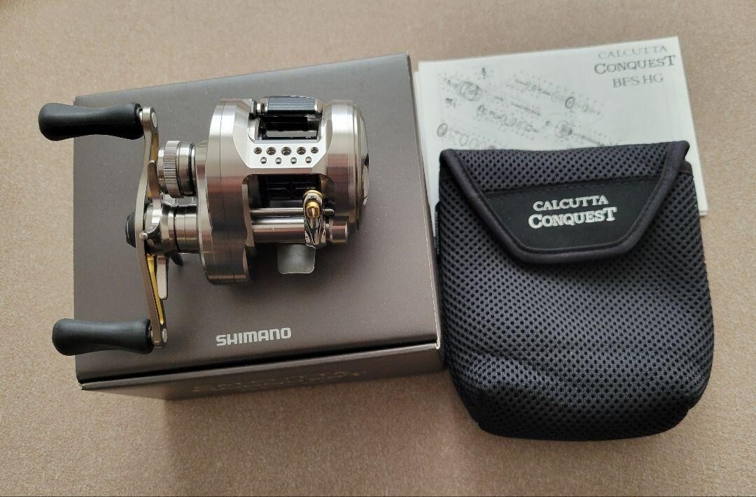 2023 Shimano's Calcutta Conquest BFS XG Right Casting Reel w 2023 Shimano's Calcutta Conquest BFS XG Right Casting Reel w