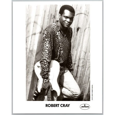 Robert Cray American Blues Guitarist Singer Grammy 80s-90s Music Press Photo