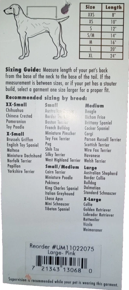 Собака домашних животных футболка розовый размер большой дышащий эластичный "Я с моим BFF" новый с Ярлыками - Изображение 2 из 4