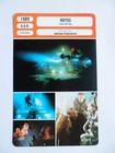 CARTE FICHE CINEMA 1989 ABYSS Ed Harris Mary Elizabeth Mastrantonio Michael Bieh