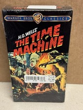 The Time Machine (VHS, 1960 Version, 2001) Sci-Fi/Fantasy An H.G Wells Sealed