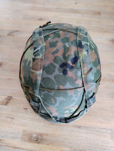 Bundeswehr Gefechtshelm Kevlar mit Überzug 58/60 - Bild 3 von 5