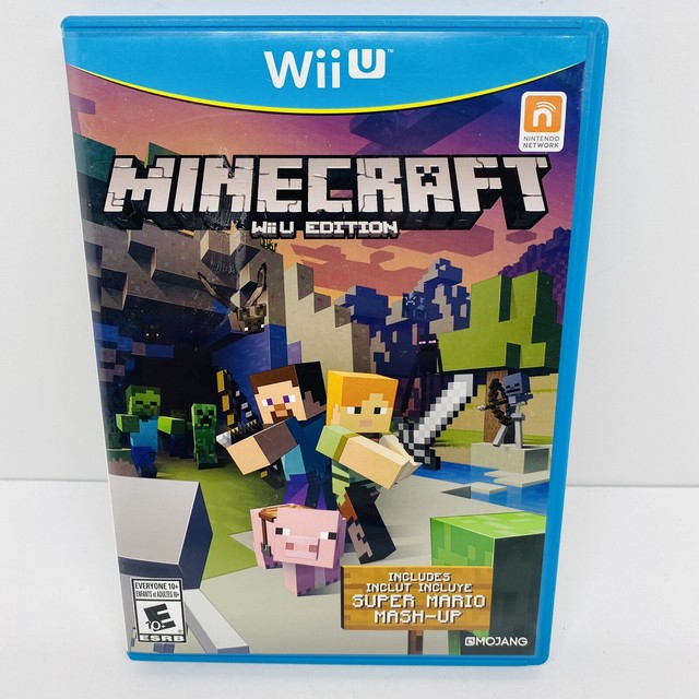 Minecraft Wii U 15 For Sale Online Ebay