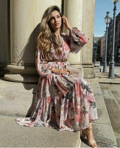 H\u0026M Conscious SS2020 Chiffon Long Wide 