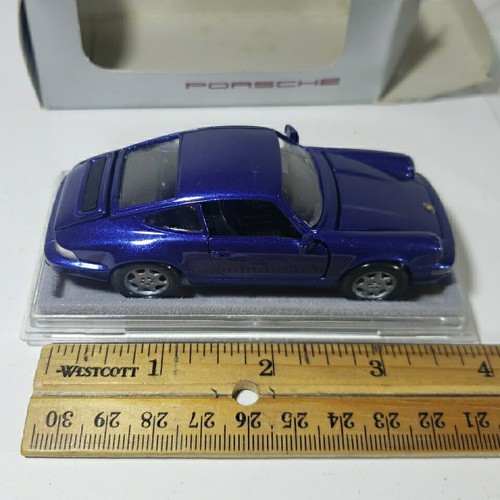 NZG Porsche 911 Carrera 2/4 metallicblau 1/43 Maßstab #348 - Bild 6 von 9