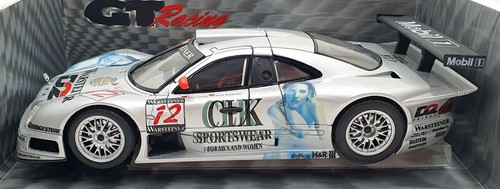 Maisto 1/18 Scale Diecast 38848 - Mercedes Benz CLK GTR #12 D2 Warsteiner - Picture 3 of 5