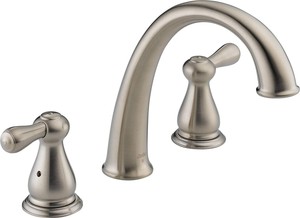 Delta T2775-SS Leland 3 Hole 2 Handle Roman Tub Trim ...
