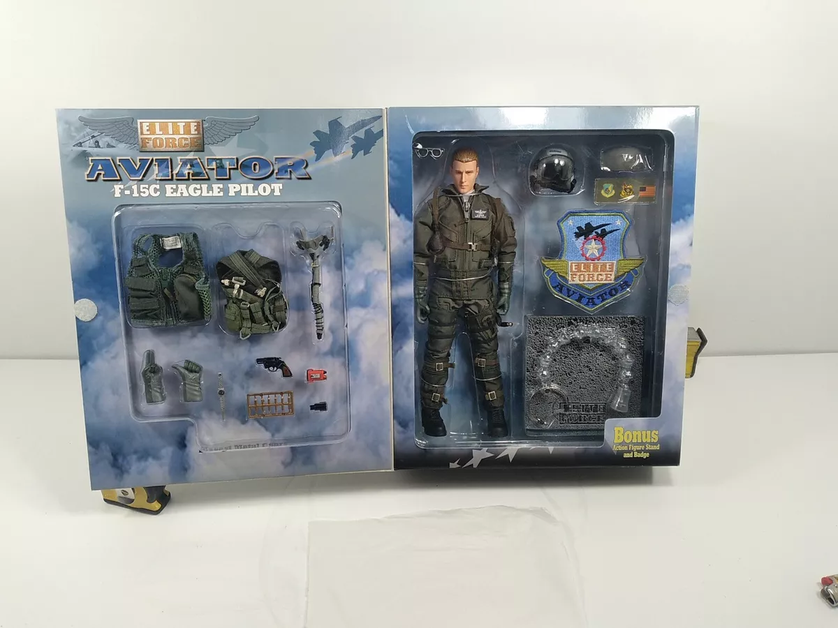 Elite Force Aviator F-15C Eagle Pilot Viper Unopened 1/6 Scale Figure 12  Inch