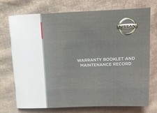 Genuine NISSAN SERVICE BOOK  JUKE QASHQAI MICRA LEAF ALL MODELS