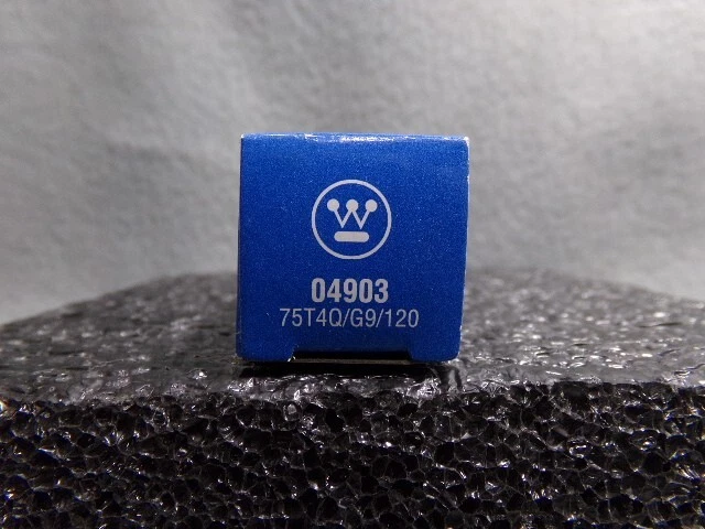 Westinghouse Quality #04903 Miniature 75W 120V G-9 Base T4 Light Bulbs - Image 2 of 3