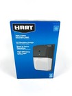 Hart 3500 Lumens Hardwire Pack Light with Clear Lens Cover All Weather Black