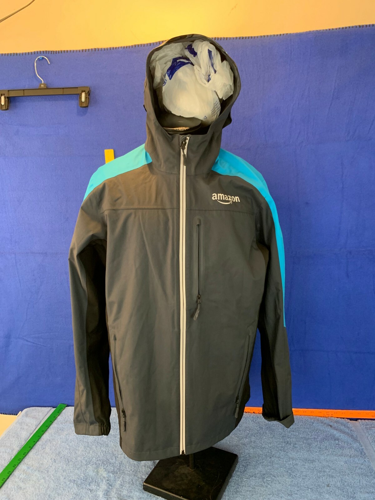 Amazon Prime Rain Shell Hooded Jacket 