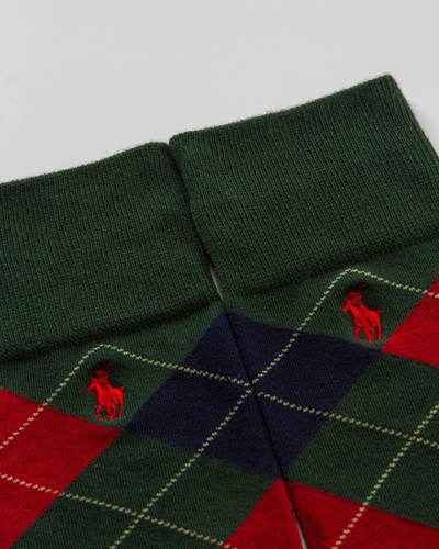 Polo Ralph Lauren Men"s Dress Argyle Soft 3 pack Socks, Size 10-13 - Picture 4 of 8