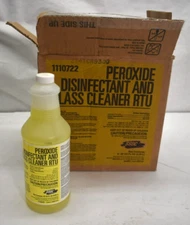 SSDC Commercial Grade Peroxide Disinfectant & Glass Cleaner RTU 1110722 6 Pack
