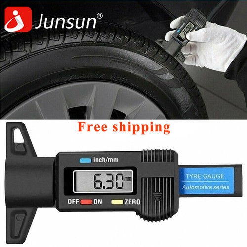 Reifenmessgerät Profiltiefenmesser LCD Tiefenmesser Digital Messschieber 25.4mm - Bild 1 von 8