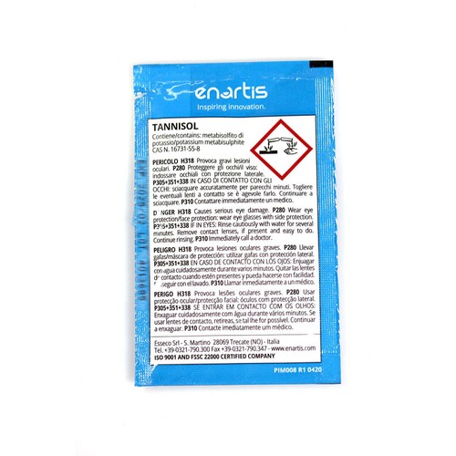 10X Tannisol 10g Satchel for White Red Wine Preservative Antioxidant Home Brew - Bild 3 von 4