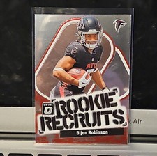 BIJAN ROBINSON 2023 DONRUSS OPTIC ROOKIE RECRUITS FALCONS #2 RC A1