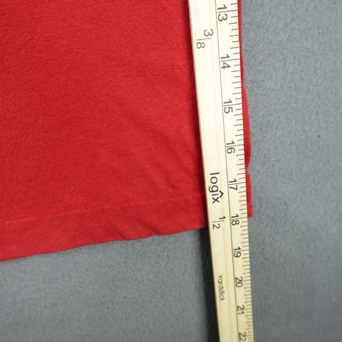 Old Navy Ringer T Shirt Men's Y2K Red Track And Field Short Sleeve Size XL - Picture 11 of 16