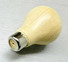 6 Graver Handles Pear Shape Wooden Graver Handle Jewelry Setters & Engravers 