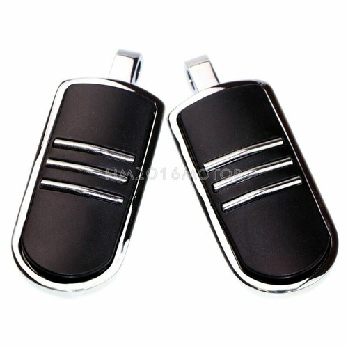 2pcs Foot Pegs Rest Fit For Harley-Davidson Motorcycle Touring Male Peg Mount - Foto 2 di 6