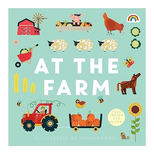 Peek Inside: The Farm-Philip Dauncey, Fiona Powers