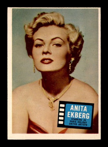 1957 Topps Hit Stars #67 Anita Ekberg VG X3467736